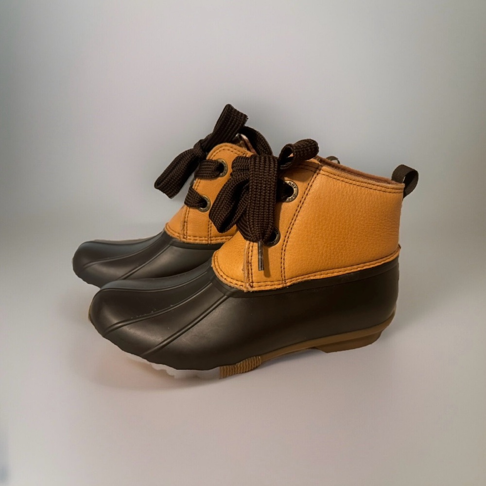 Sperry lace rain boots